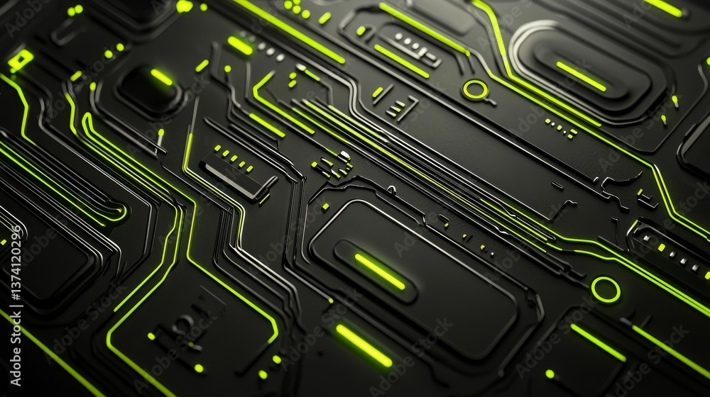 Poster in this visual representation, the connectivity concept is embodied by a high-tech structure compris