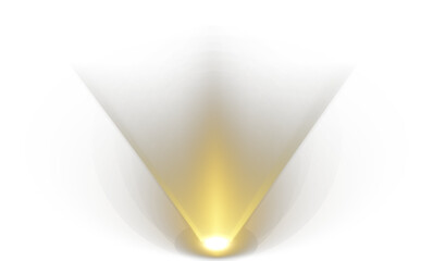 Yellow light effects. Beam png from a spotlight and a star. Gold Shine, glow, white. Glowing abstract isolated light effects lens. Lens flash,png explosion, spark.	

