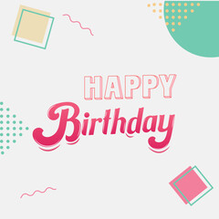 Happy Birthday Graphic Design (12)