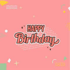 Happy Birthday Graphic Design (35)