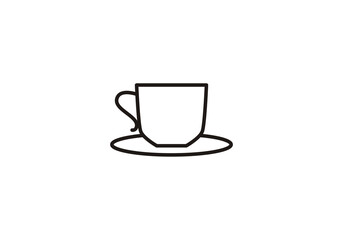 drink line icon logo png transparent template icon vector illustration