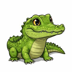 Fototapeta premium Crocodile vector illustration