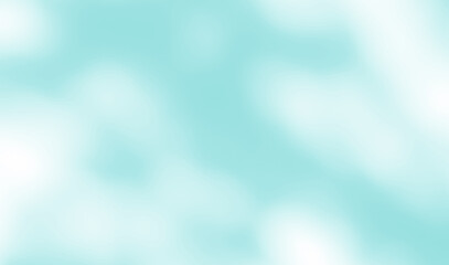 Turquoise blue green shadow of leaves tree plant overlay on white wall. Sunlight effect shadow on the wall. Minimal blurred backdrop backgrounds. Summer tropical surface background.