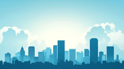 Fototapeta premium City background, clean background 