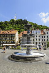 Ljubljana, Altstadt, Burg, Ljubljanski grad, Slowenien, Laibach