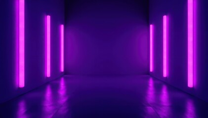 Vibrant purple lights illuminating a dark room,  dark,  party