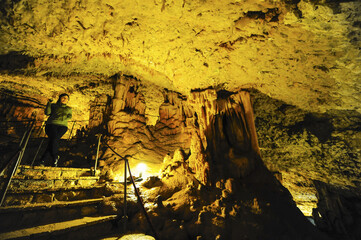 Istrien, Kroatien, Spilja, grotta, Mramornica, Grotta di marmo