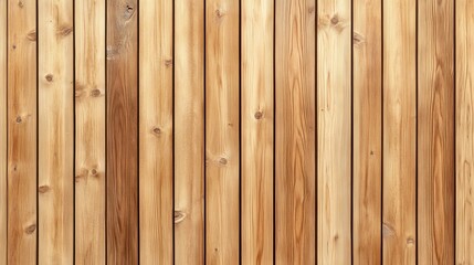 Obraz premium A close-up view of a wooden wall showcasing the natural texture and patterns of different wood grains and shades.