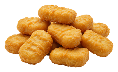 香ばしいチキンナゲット山盛り