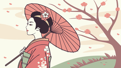 A stunning collection of Japanese-themed visuals capturing the essence of traditional and modern Japan. From serene landscapes featuring cherry blossoms, Mount Fuji, and bamboo forests.