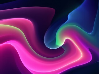abstract background with glowing colorful lines