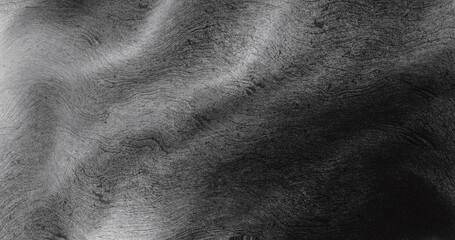 Fototapeta premium An abstract black and white design blends ink, wood texture, and marble into a monochrome pattern with flowing waves and water, creating a luxury artistic wallpaper with a stylish natural pattern.