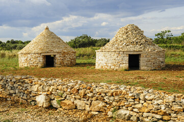 Istrien, Kroatien, Kazun, Steinhütte, Vodnjan