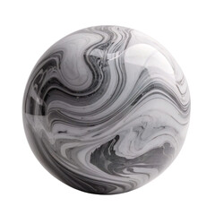 Obraz premium 3d rendered illustration of a marble sphere