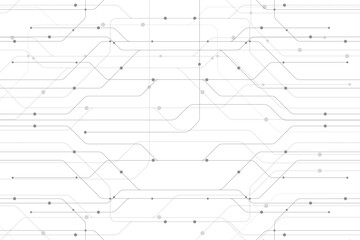 abstract design of connected dots