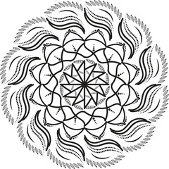 Print Mandala Lineal