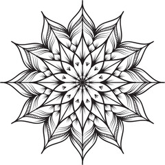 Print Mandala Lineal