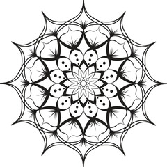 Print Mandala Lineal