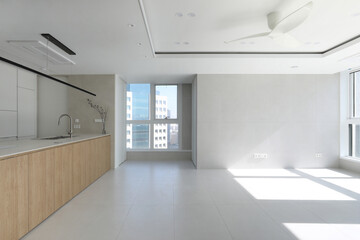 We need a brightly lit apartment living room
