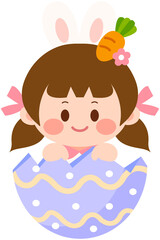 Easter Bunny Costume Girl
