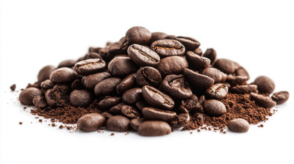 Fototapeta premium cofee white background4111-ad75-60a9e4175d59