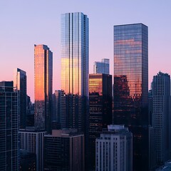 Obraz premium Luxurious island retreat with a Mediterranean courtyard and sculpted landscapes image