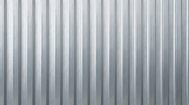 A versatile collection of brushed and corrugated metal textures in silver tones, showcasing linear grain, industrial finishes, and reflective surfaces for use in architecture, product mockups, and UI 