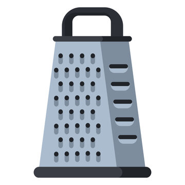 recommend clip art: Multifunctional grater vector cartoon illustration isolated on a white background.