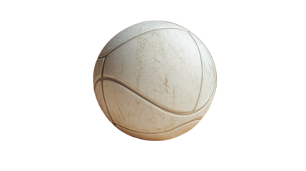 Vintage Volleyball: Capturing a weathered, antique volleyball against the light, suggesting the enduring appeal of the game and nostalgic sports memories. 