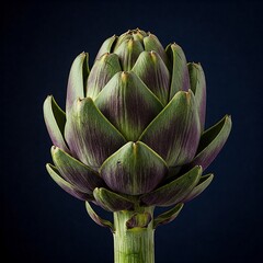 Fototapeta premium artichokes on a wooden background