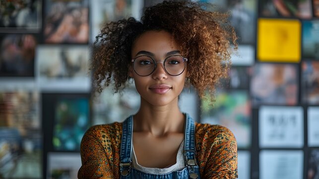 A designer reading terms of use before incorporating an image into a project