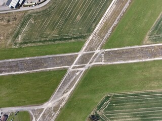  aerial view of  Wolds Gliding Club Pocklington
