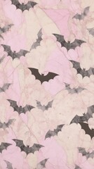 Bats marble wallpaper backgrounds leaf textured.