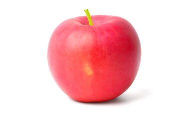Red apple . isolated on white background.