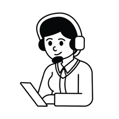 Customer Support Agent, Headset, Help Desk, Service, Assistance, Call Center, Online, Support, 