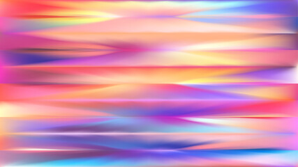 Soft pastel holographic ribbed glass. Pearlescent textured gradient