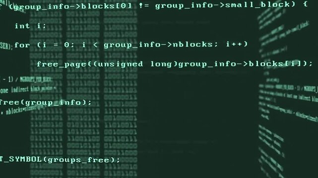 binary code background