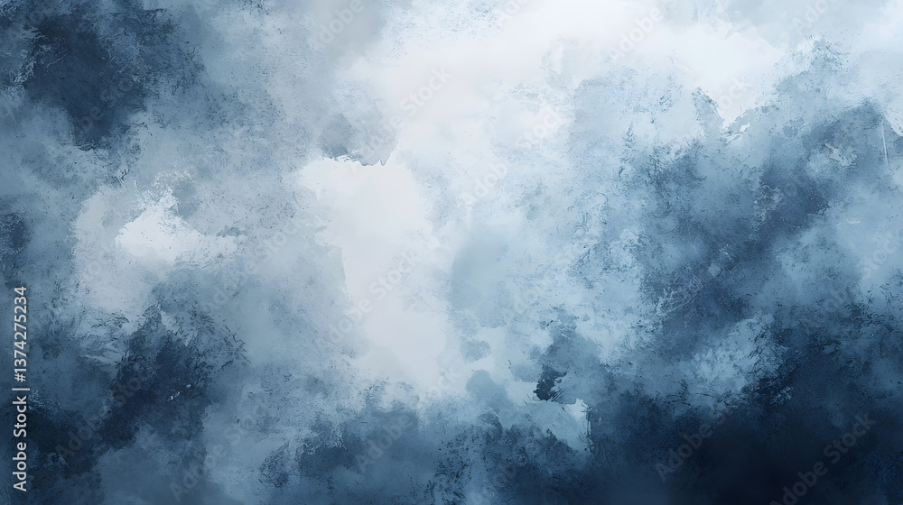 Aufkleber soft watercolor textures with subtle transitions in a serene abstract composition