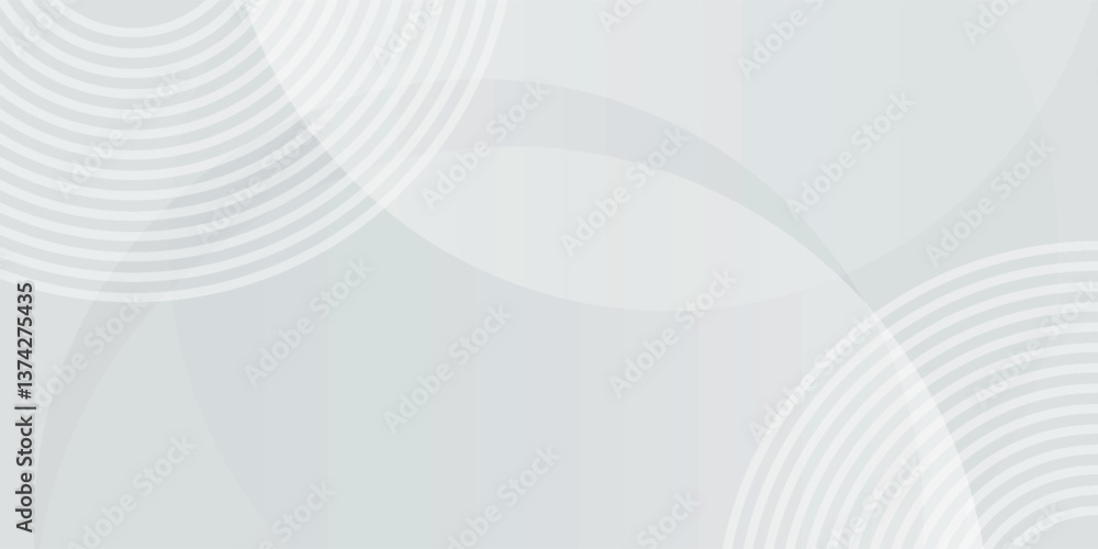 Poster white geometric abstract background overlap layer on bright space with lines effect decoration. mode