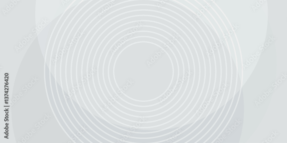 Poster white geometric abstract background overlap layer on bright space with lines effect decoration. mode