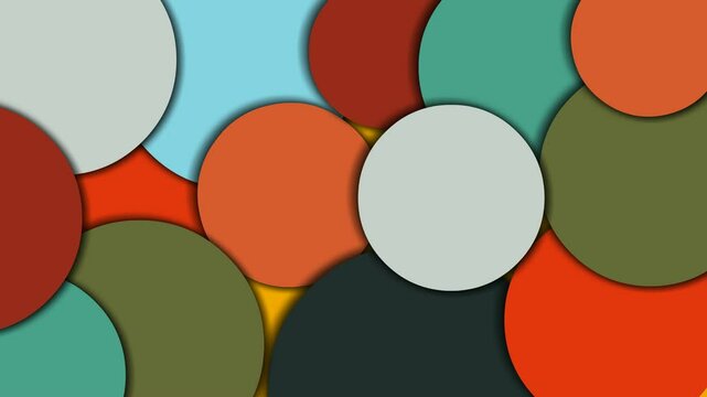 abstract background circle animation, looping animation, video wallpapper, motion graphic