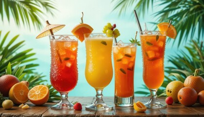  Tiki Time Machine Step back in time with these retro themed tropical cocktails. Groovy glassware and classic flavors!