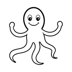 funny octopus cartoon