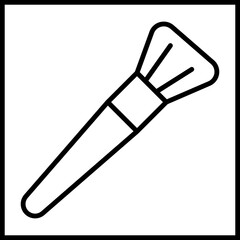 Makeup Brush Icon Design