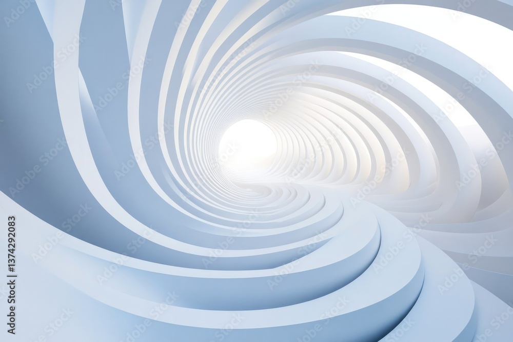 Poster abstract swirling spiral patterns showcasing dynamic rotations captured in minimalist design framewo