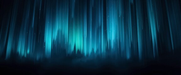  Northern Lights Echoes Cold Toned Ray Background with a Luminous, Ethereal Quality