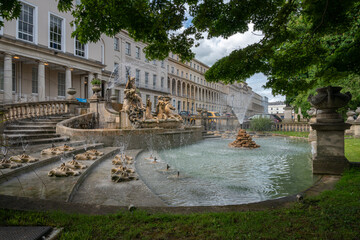 Neptune Fountain, Cheltenham, Gloucestershire, UK