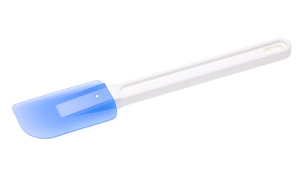 blue plastic spatula
