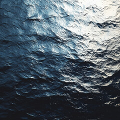 Fototapeta premium Calm ocean water ripples create serene and tranquil atmosphere