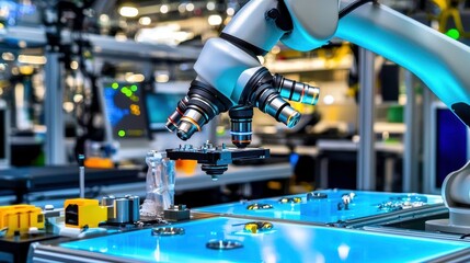 Robotic Arm Microscope, Technology